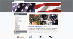 Desktop Screenshot of code3supply.com