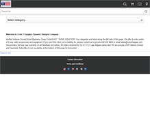 Tablet Screenshot of code3supply.com